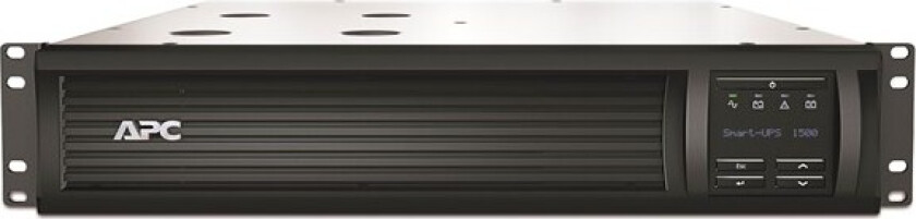 SMT1500RMI2UC Line Interactive 1500VA Rackmount 2U 230V 4x IEC C13 outlets SmartConnect Port+SmartSlot AVR LCD