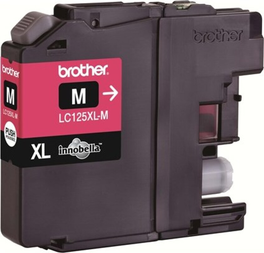 LC 125XLM - High Capacity - Magenta Ink - Blekkpatron Rød