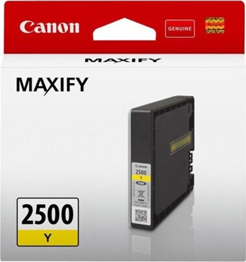 PGI-2500 / 9303B001 Yellow - Blekkpatron Yellow