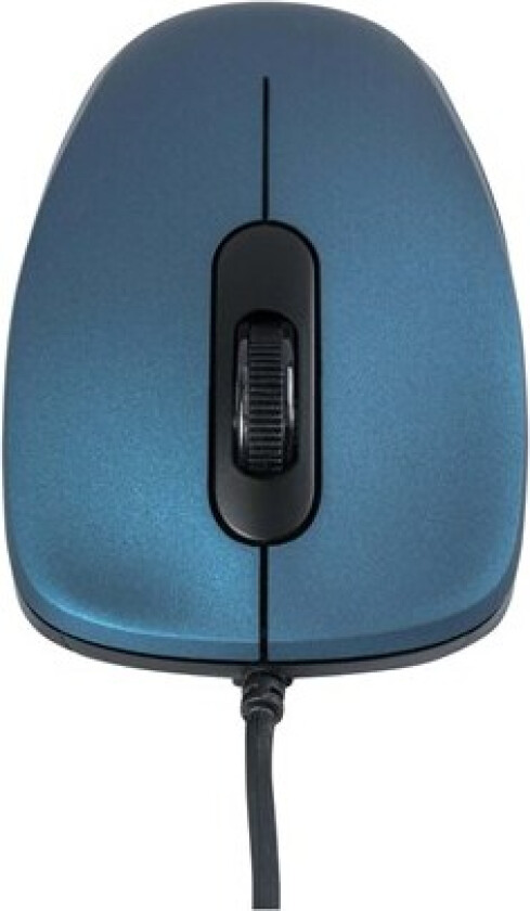 MC-M10S - Mus - Optisk - 3 knapper - Blå