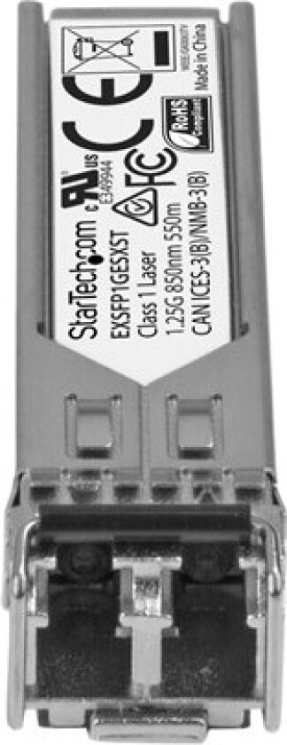 Gigabit Fiber 1000Base-SX SFP Transceiver Module - Juniper EX-SFP-1GE-SX Compatible - MM LC - 550m (1804 ft) - SFP (mini-GBIC) transceiver modul - Gigabit Ethernet