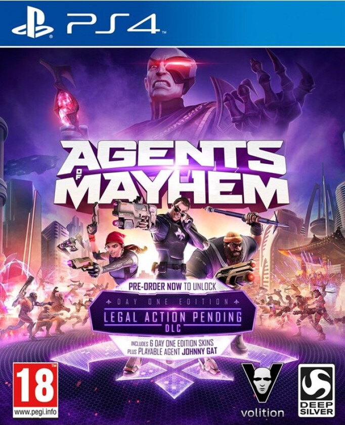 Agents of Mayhem - Day One Edition - Sony PlayStation 4 - Action