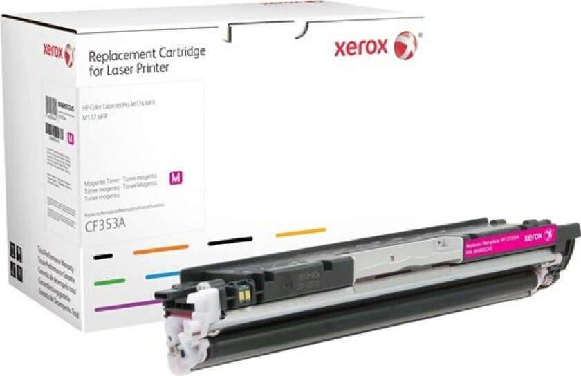 006R03245 / Alternative to HP CF353A Magenta Toner - Laser toner Rød