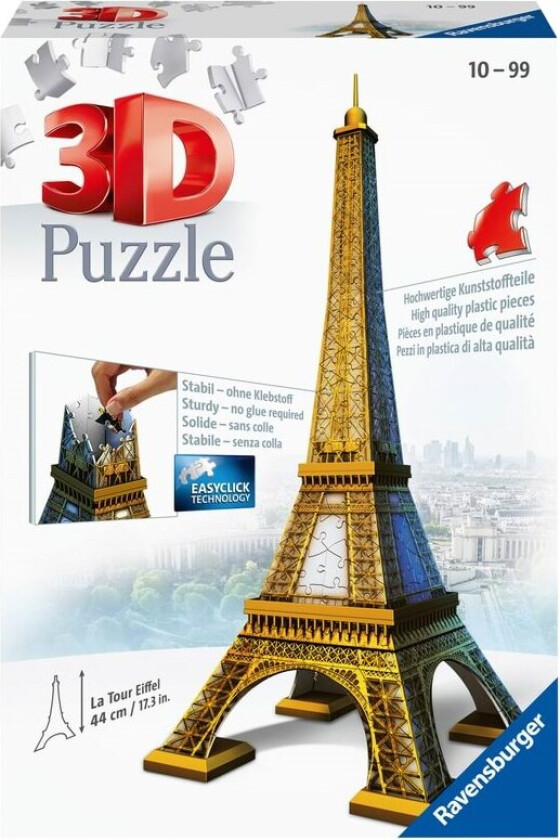 - Eiffel Tower 3D Puslespill