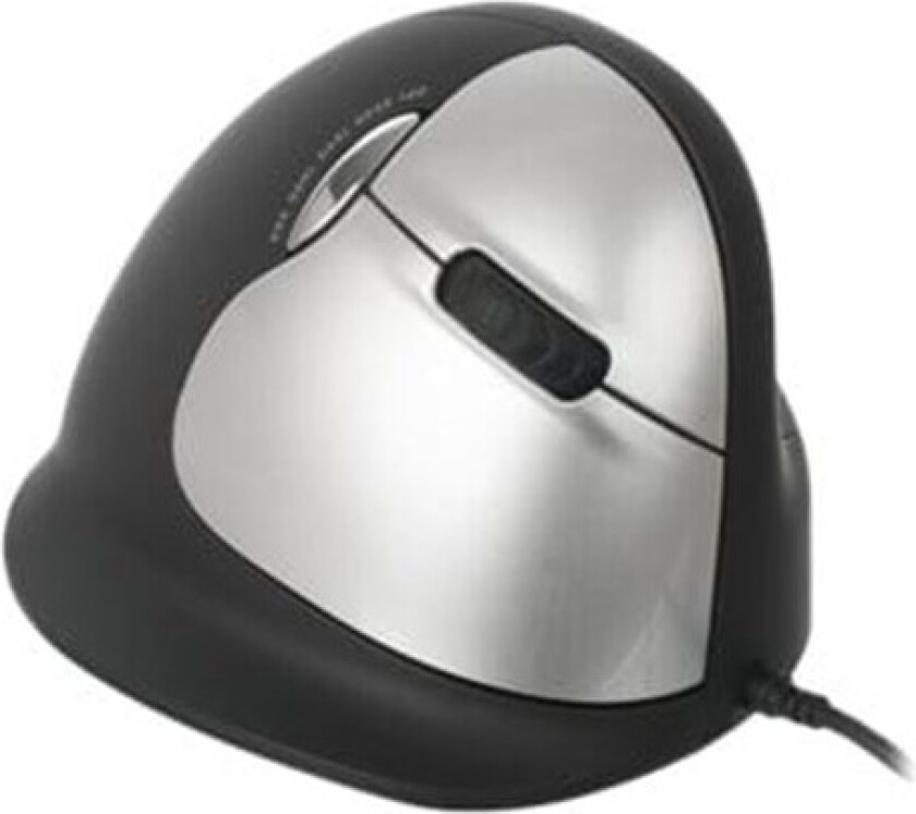 R-Go HE Mouse Vertical Mouse Large Right - Ergonomisk mus - 5 - Sølv