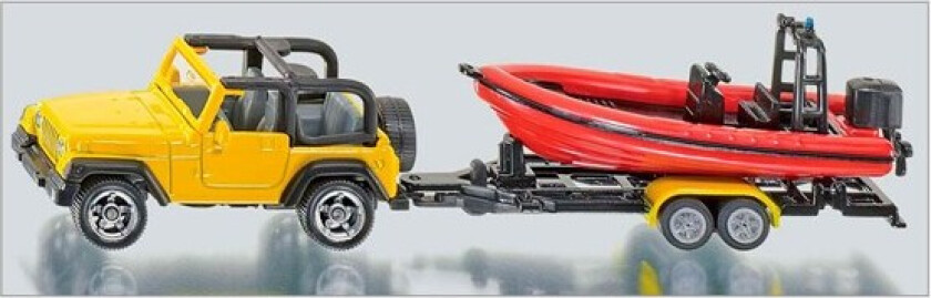 Bilde av 1658 Jeep with Boat