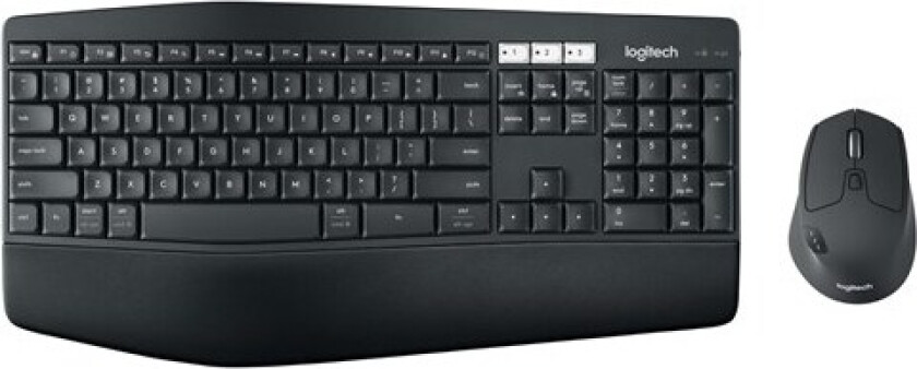 MK850 Performance - US - Tastatur & Mussett - Nederlandsk - Svart