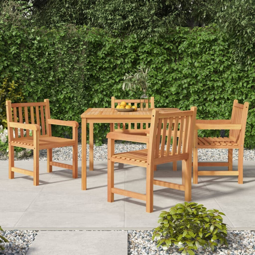 Hagespisegruppe 5 deler heltre teak