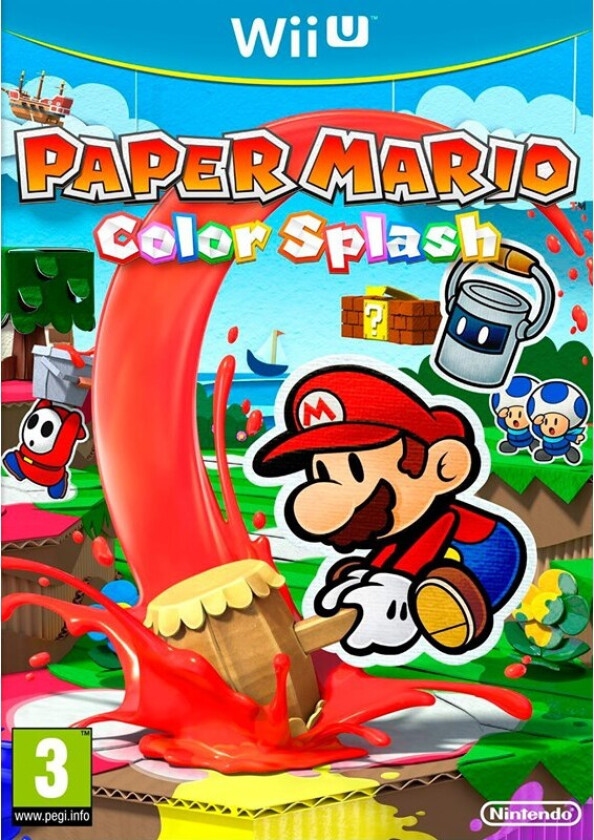Paper Mario: Color Splash - Nintendo Wii U - Action/Adventure