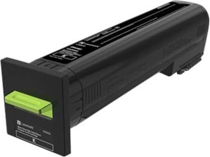 - Laser toner Svart