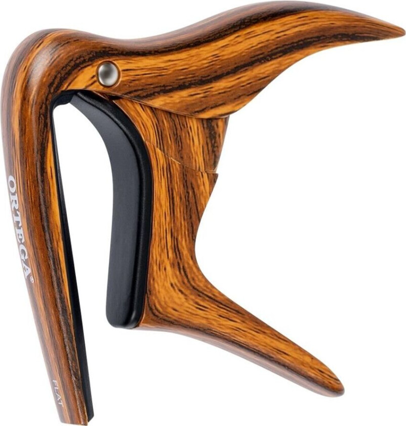 Ortega Ocapo-Wnd Capo Nylon String Flat, Up To 52mm, Walnut