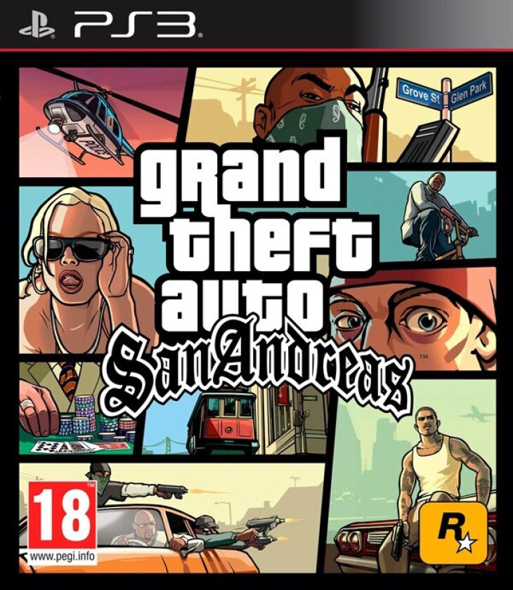 Grand Theft Auto: San Andreas - Sony PlayStation 3 - Action