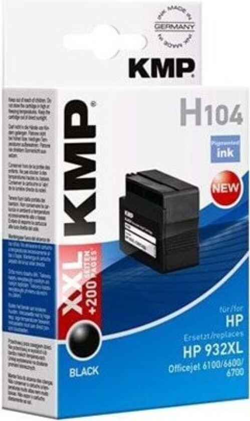 H104 - Blekkpatron Svart