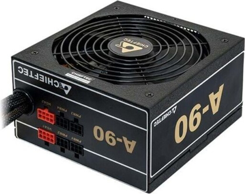 A-90 Series GDP-650C Strømforsyning (PSU) - 650 Watt - 140 mm - 80 Plus Gold sertifisert