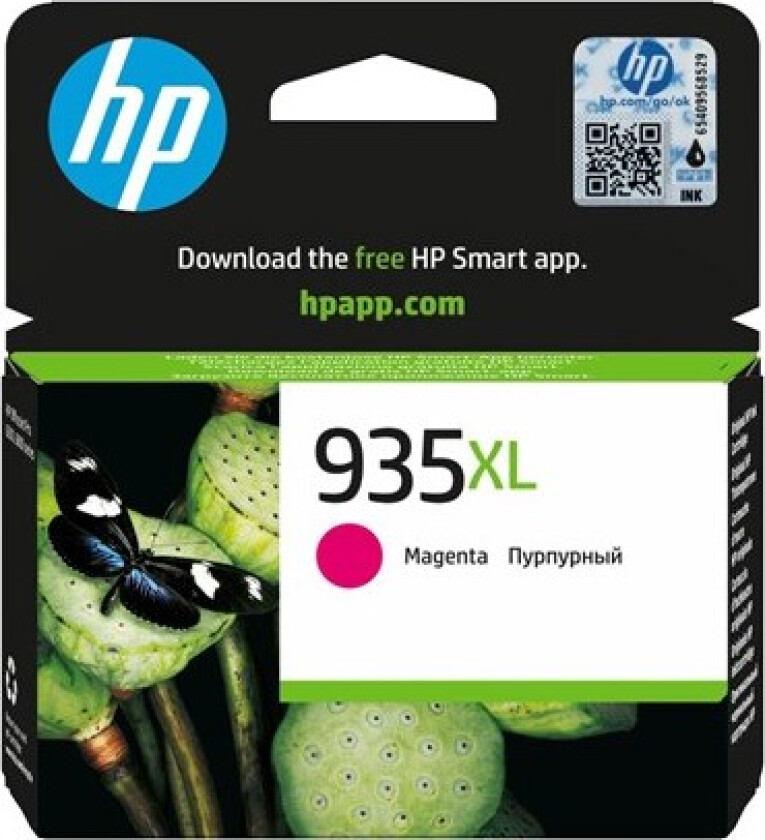 935XL / C2P25AE High Capacity Magenta Ink - Blekkpatron Rød