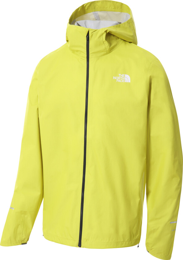 Men's First Dawn Packable Jacket S, Acid Yellow