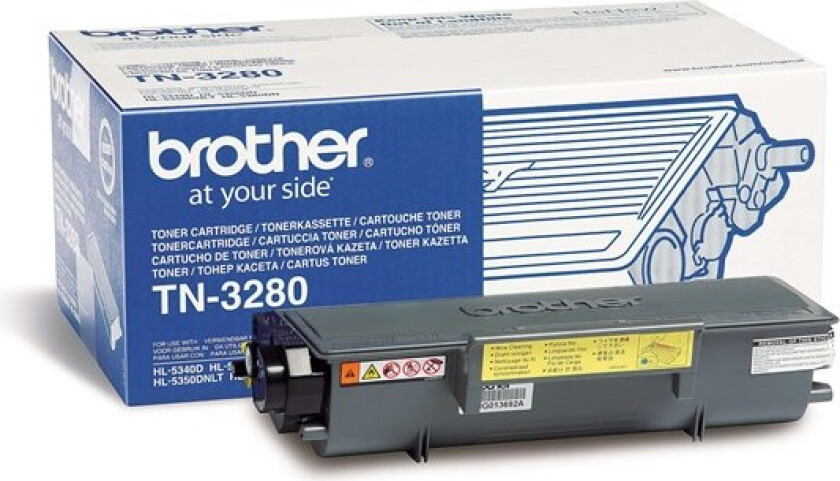 TN3280TWIN / TN 3280 2-Pack Black Toner - Laser toner Svart