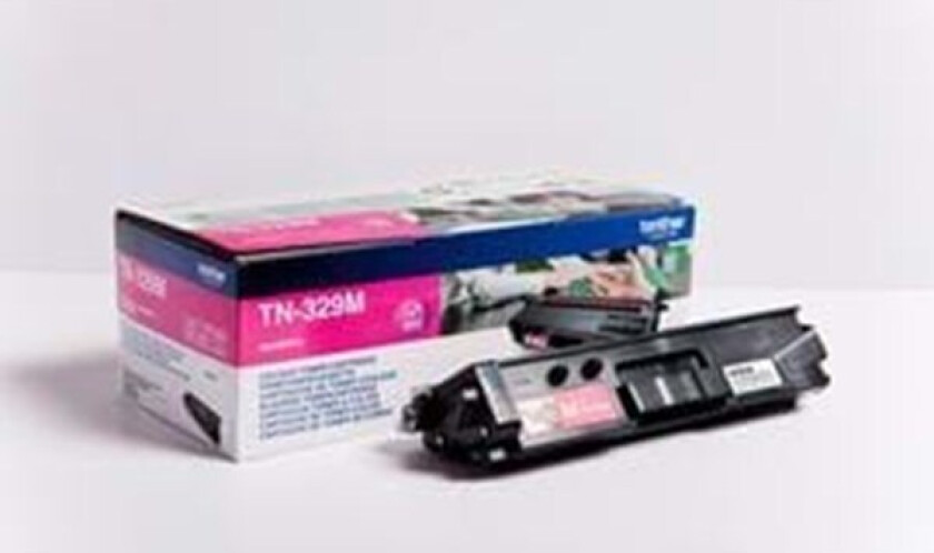 TN329M 2PK - Laser Toner - Laser toner Rød