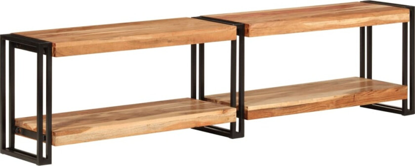 TV-benk 160x30x40 cm heltre akasie