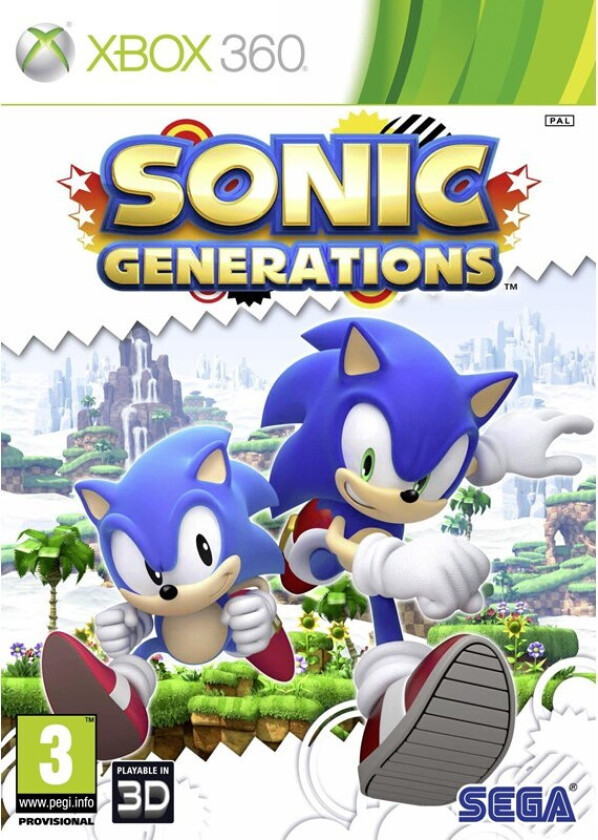 Sonic Generations - Microsoft Xbox 360 - Action