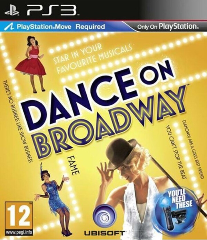 Dance on Broadway - Sony PlayStation 3 - Musikk