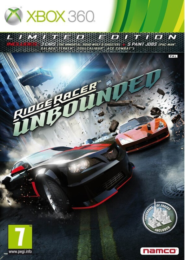 Ridge Racer Unbounded - Microsoft Xbox 360 - Racing