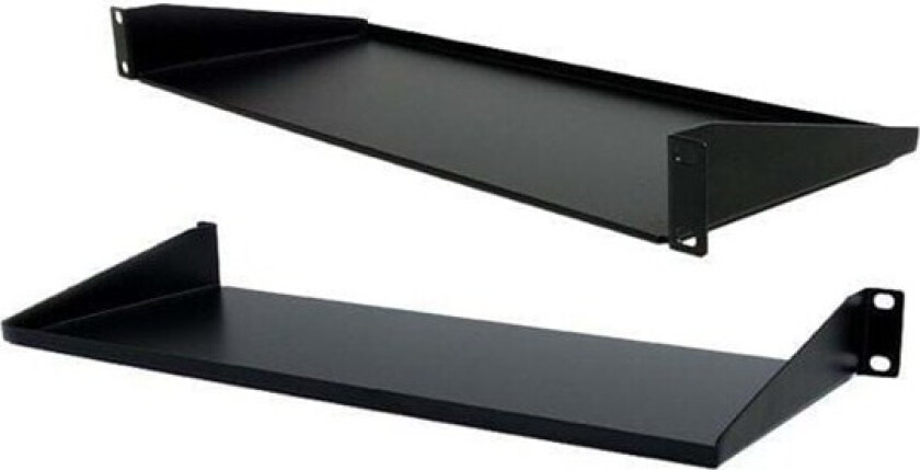 19" 1U Universal Fixed Server Rack Cabinet Shelf - hylla för rack