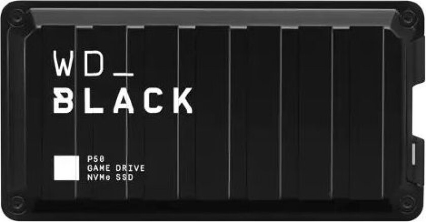 Wd Black P50 Game Drive Ssd 0.5tb Svart