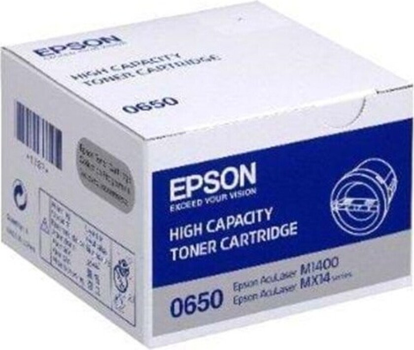 C13S050650 Black - Laser toner Svart