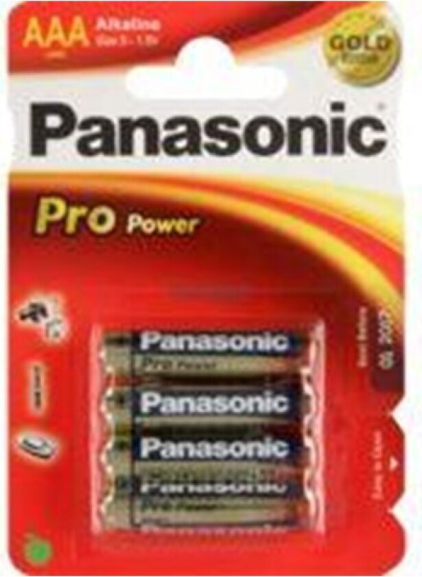 Alkaliske Pro Strøm LR03PPG - batteri - AAA