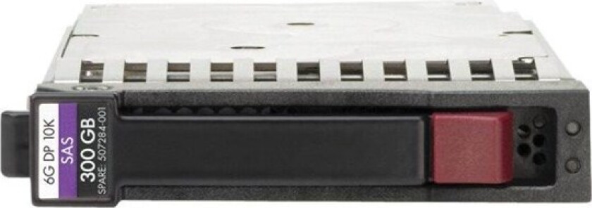 300GB 10Krpm SAS SFF - 300GB - Harddisk - 507127-B21 - SAS2 - 2.5"