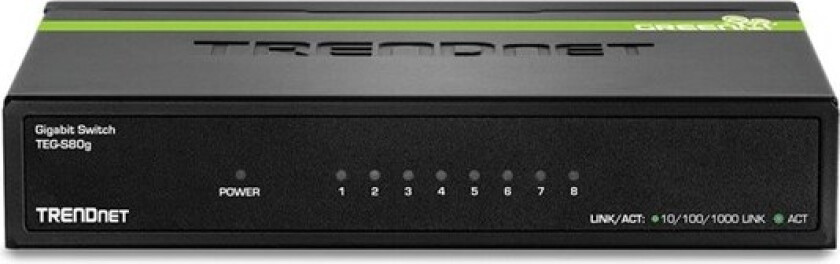 TEG-S80G.8 ports Gigabit Swit