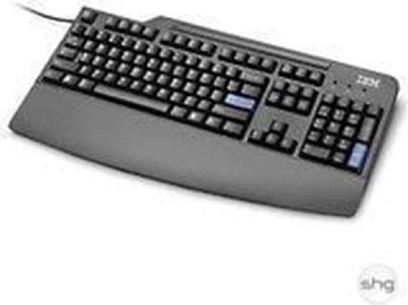 PC keyb black USB English - UK - Tastatur