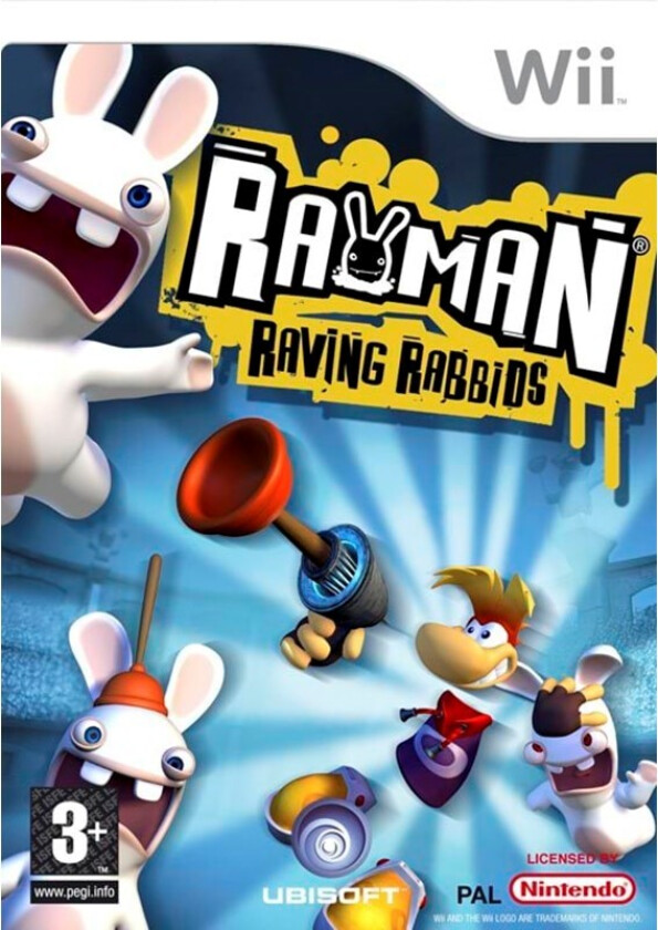 Rayman Raving Rabbids - Nintendo Wii - Action