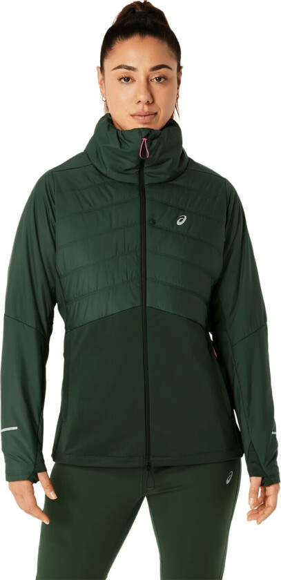 Asics Winter Run Jacket, løpejakke, dame Rain Forest