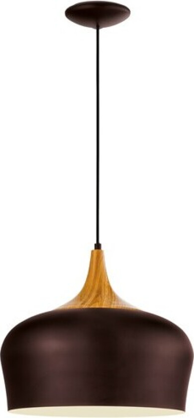 Obregon Pendel Ø350 eik/brun, E27, 60W