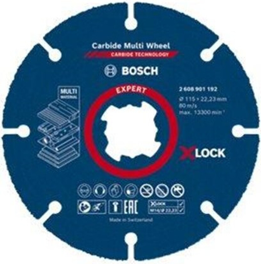 Bilde av SKJÆRESKIVE XL MULTIWH 115MM HM