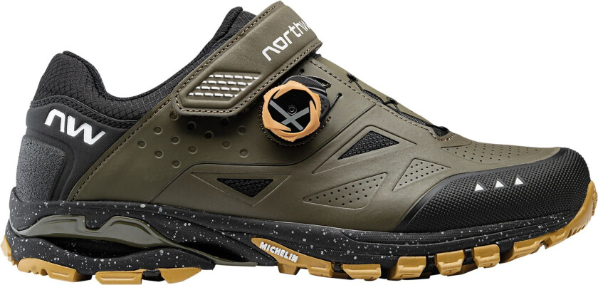 Spider Plus 3 MTB shoe 22, terrengsykkelsko herre FOREST