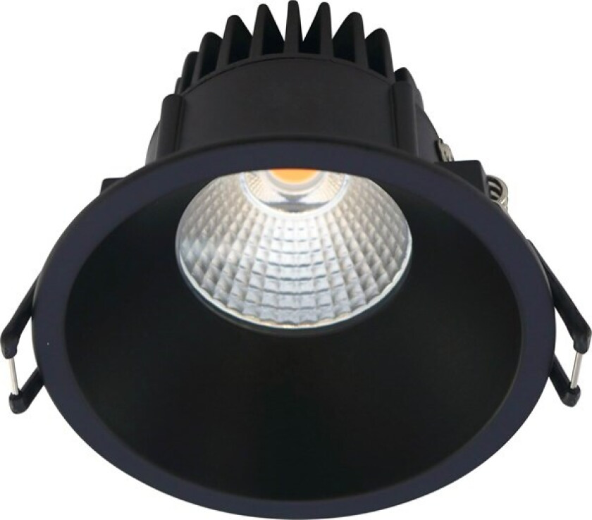 Velia downlight 10,9W/2700K LED, rund, matt svart