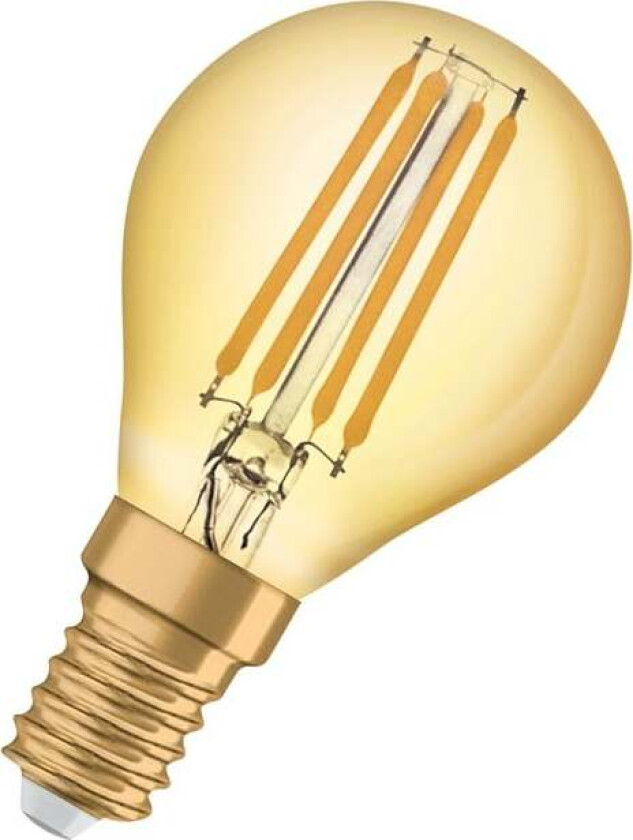 Vintage 1906 LED Krone 4W 825, 410 lumen, E14, gull