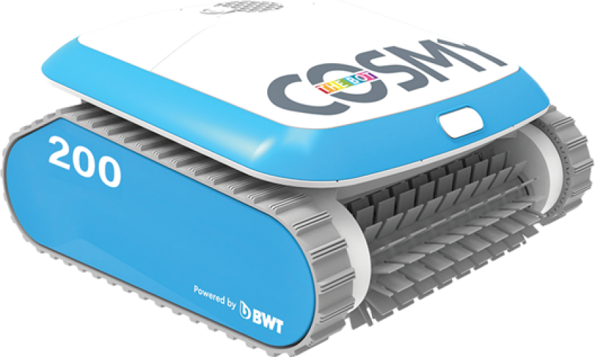 bassengrobot Cosmy 200 App Ultralett rengjøring. bunn, sider, trapper