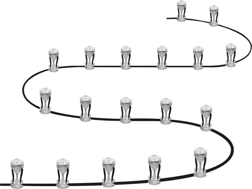 Smart+ Dot 18 LED hagelampe med 18 lamper, 6W, RGBW, WiFi