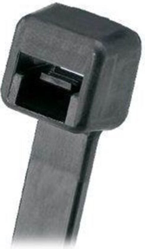 100 stk Buntebånd PLT 4,8 x 292 mm svart (100)