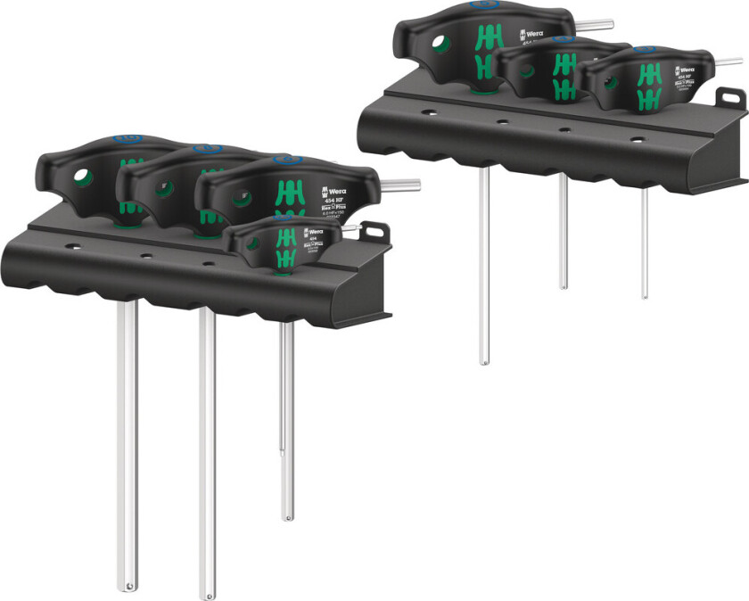 454/7 HF Hex-Plus Skrutrekkersett med T-håndtak