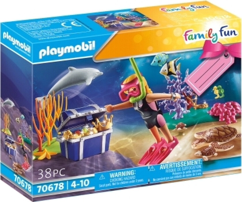 Playmobil Gavesett - Skattedykker 70678