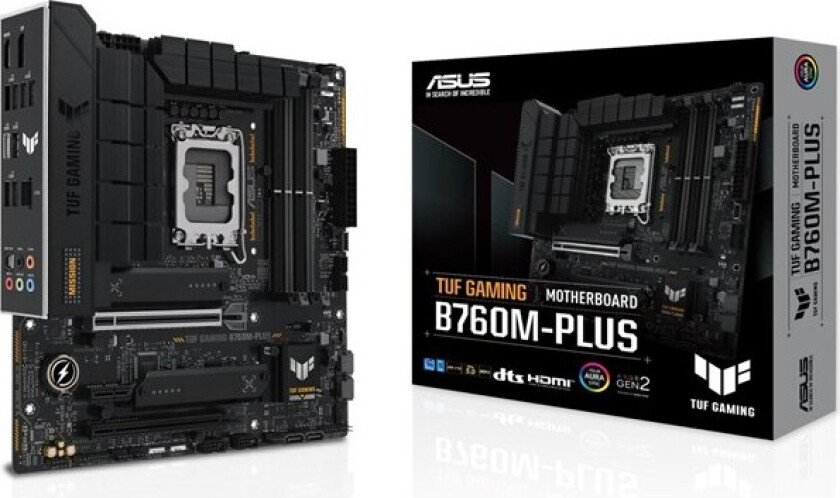 Asus Tuf Gaming B760m-plus Mikro Atx Hovedkort
