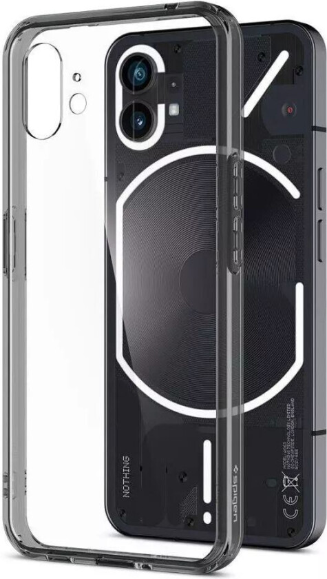 Nothing Phone (1) Ultra Hybrid Deksel - Gjennomsiktig