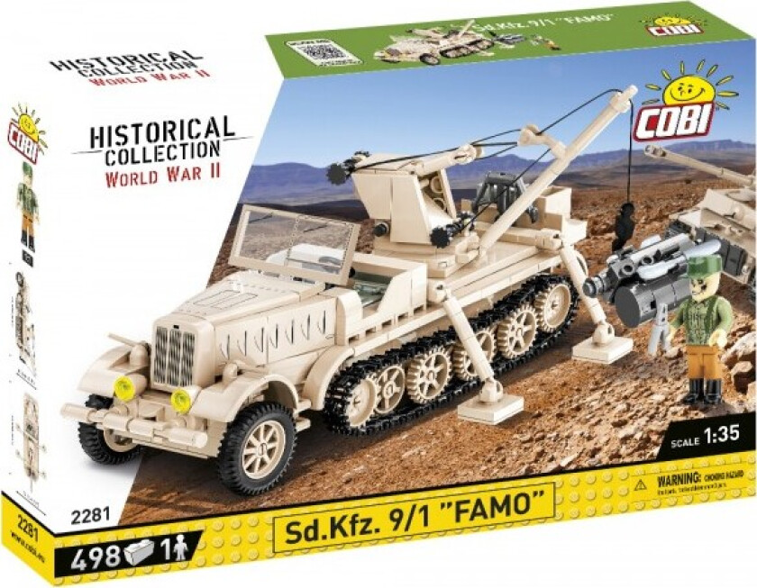 COBI Sd.Kfz.9/1 Famo Cobi  Historiske Byggeklosser