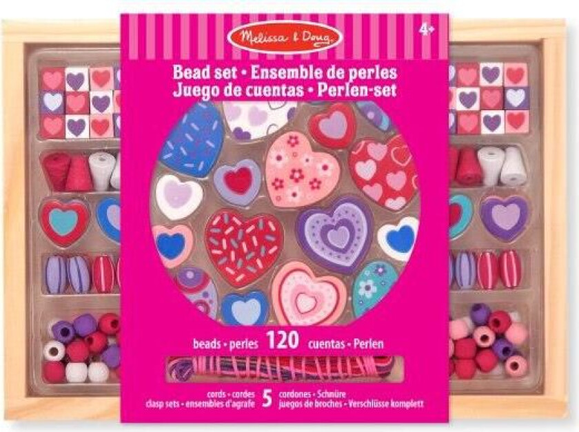 - Sweet Hearts Perlesett 120 Deler