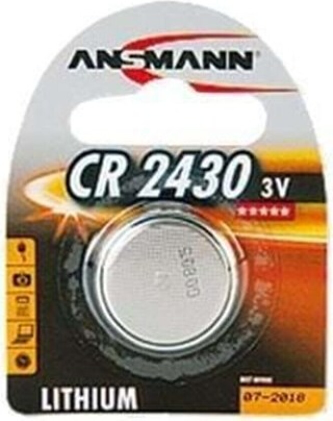 Cr2430 Knappebatteri